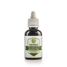 Mirofit (50 ml) - kompleks roslynnykh olii dlia zakhystu roslyn vid shkidnykiv i khvorob.